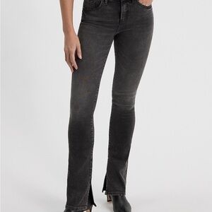 Express Black Flare Jeans 6L